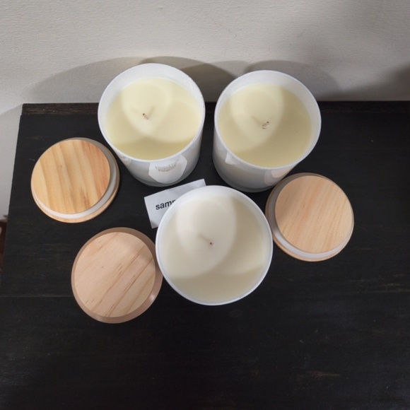 Scentsational Storm Coconut Beeswax Glass Jar 11 Oz Candle x3 - Picture 4 of 5